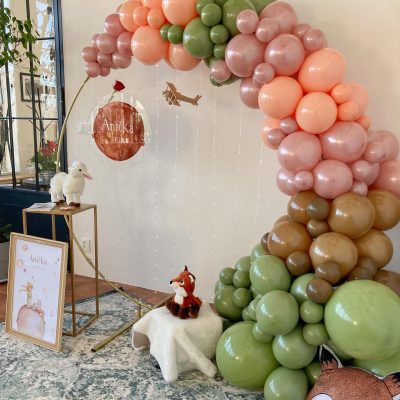 Tématická oslava, Malý princ, dekorace, balónkový oblouk, girlanda, fotokoutek